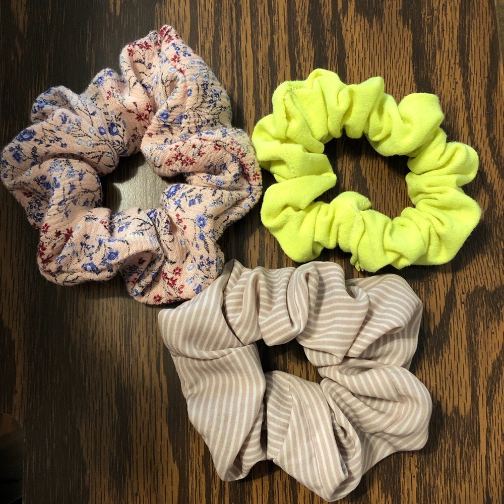 handmade custom scrunchies